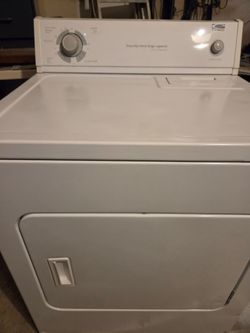 Dryer whirlpool free delivery and install.