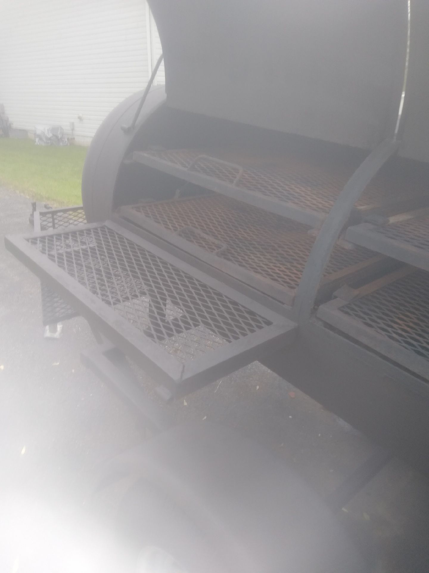 Mobile grill trailer