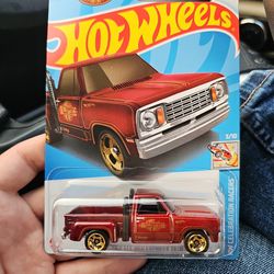 Hotwheels 78 Dodge Lil Red