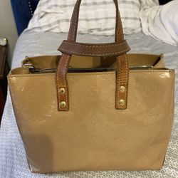 Louie Vuitton Patten Leather Vintage Tote 