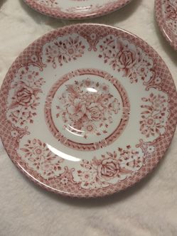 Wood & Sons 6 teacups and 6 saucers