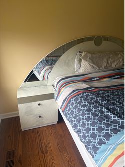 Bed and dresser