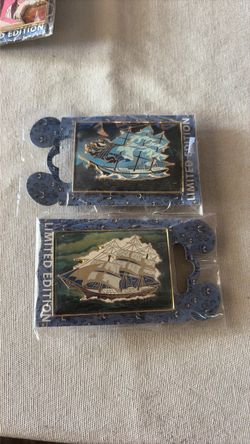 DISNEY WDI HAUNTED MANSION 40TH ANNIVERSARY PORTRAIT DUTCH SHIP AFTER LE 300 PIN