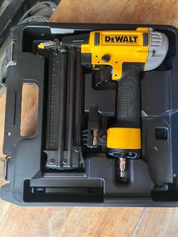 Dewalt nail gun 18 gauge used once