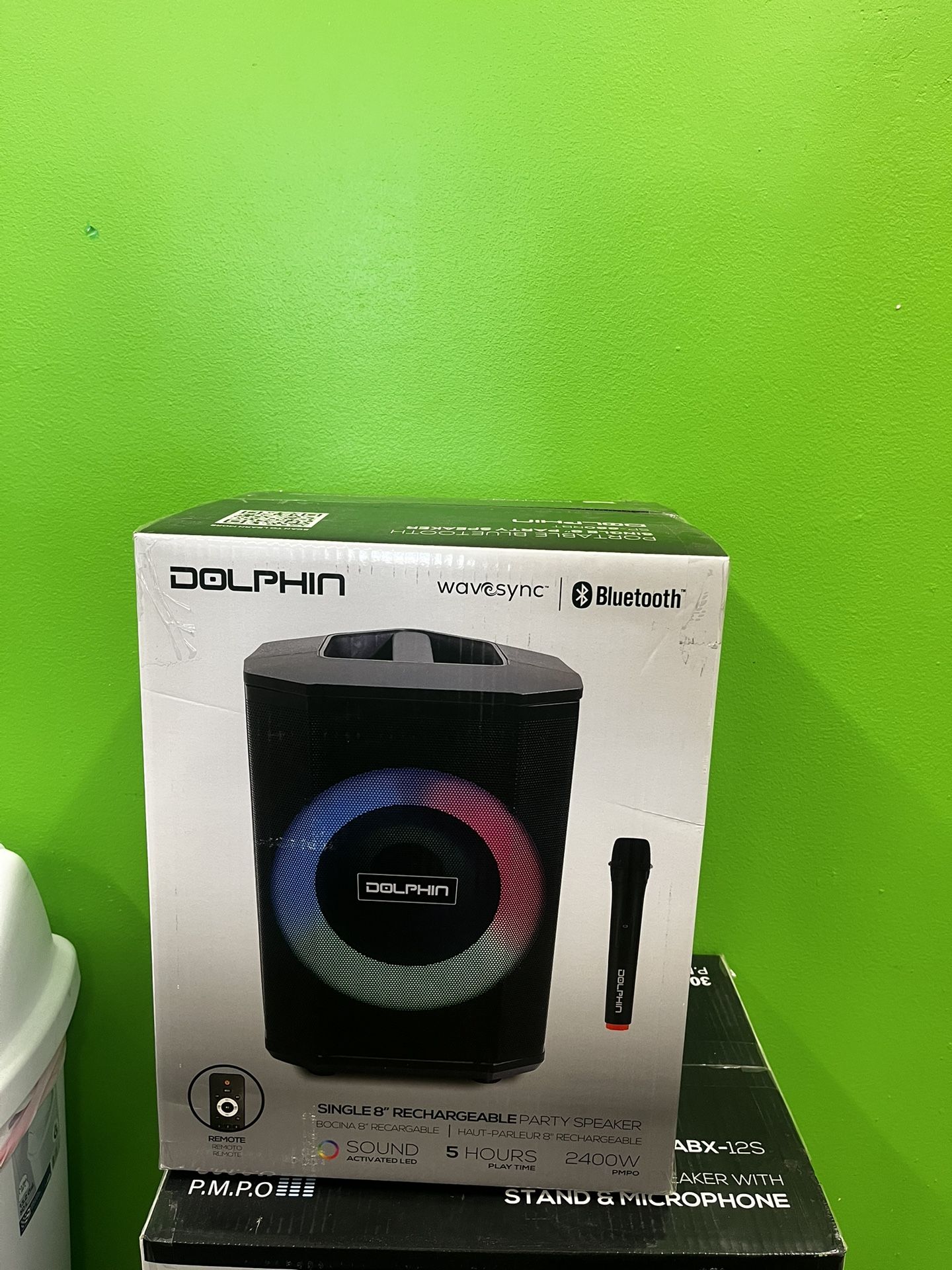 Dolphin 8inch sub speaker Bluetooth 