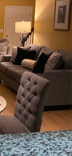 New Grey Couch