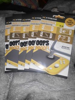 Sceen protectors nintendo switch lite 