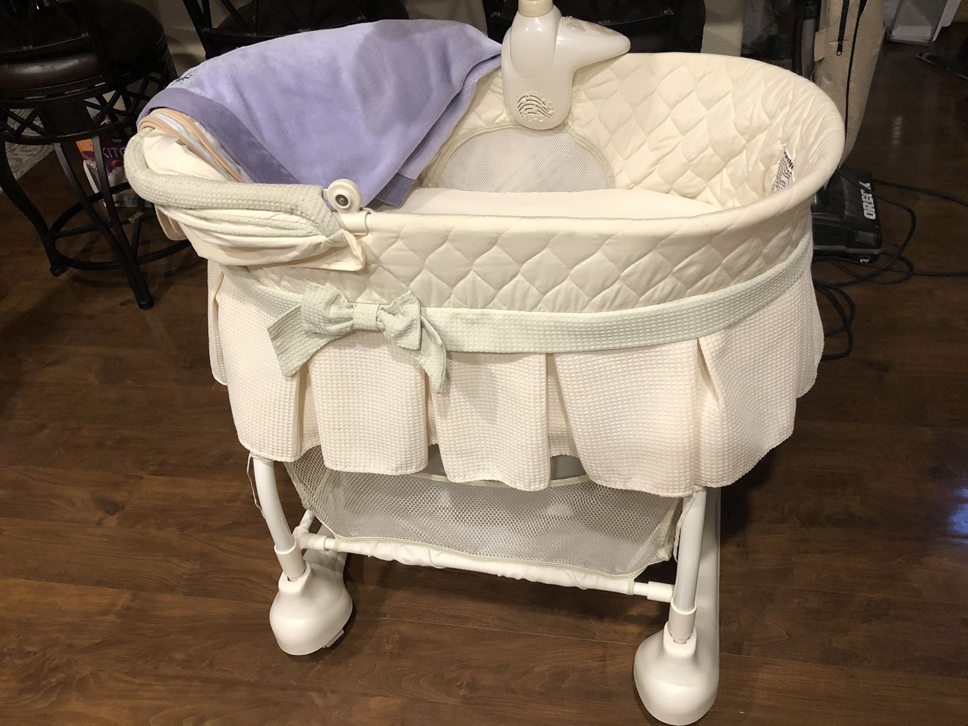 Kolcraft Cuddle ‘n Care Rocking Baby with Music, Sounds... for