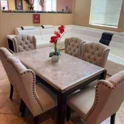 Dinning table and chairs