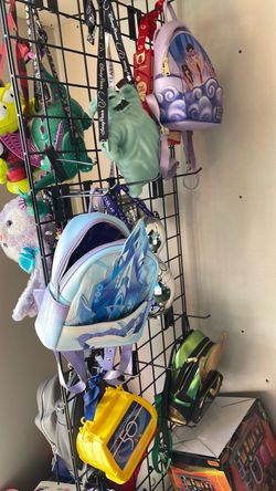 Disney Loungefly bags and popcorn buckets