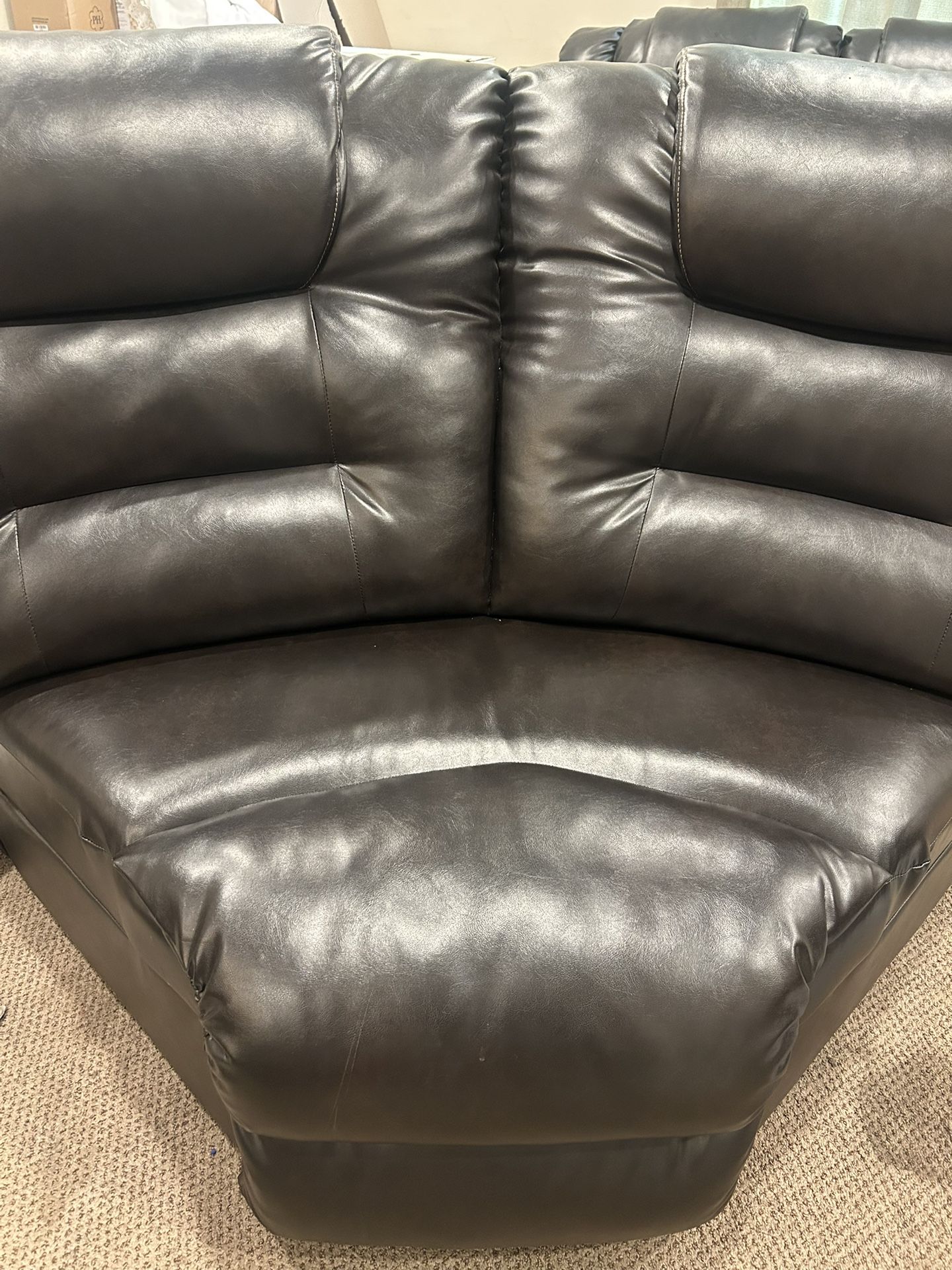 Leather Corner Sofa