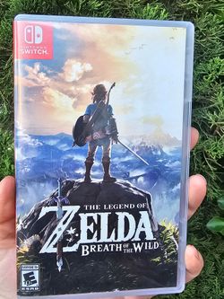 Zelda Breath of the Wild Nintendo Switch – TESTED & WORKING