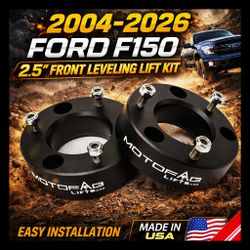 Brand New 2004-2026 Ford F150 2.5" Front Leveling Lift Kit