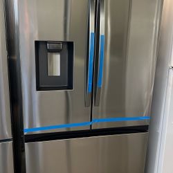 NEW OPEN BOX SAMSUNG FRENCH STYLE REFRIGERATOR 