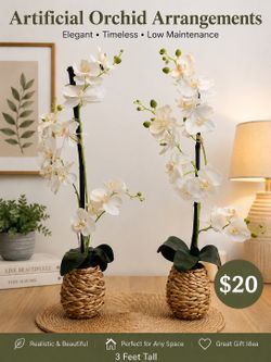 ARTIFICIAL FLOWERS - ORCHIDS