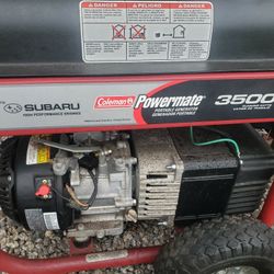 Powermate 3500 Generator