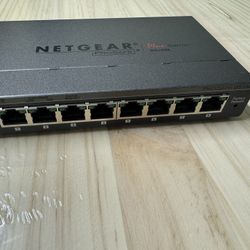 Netgear ProSafe 8-Port Gigabit Plus Network Switch