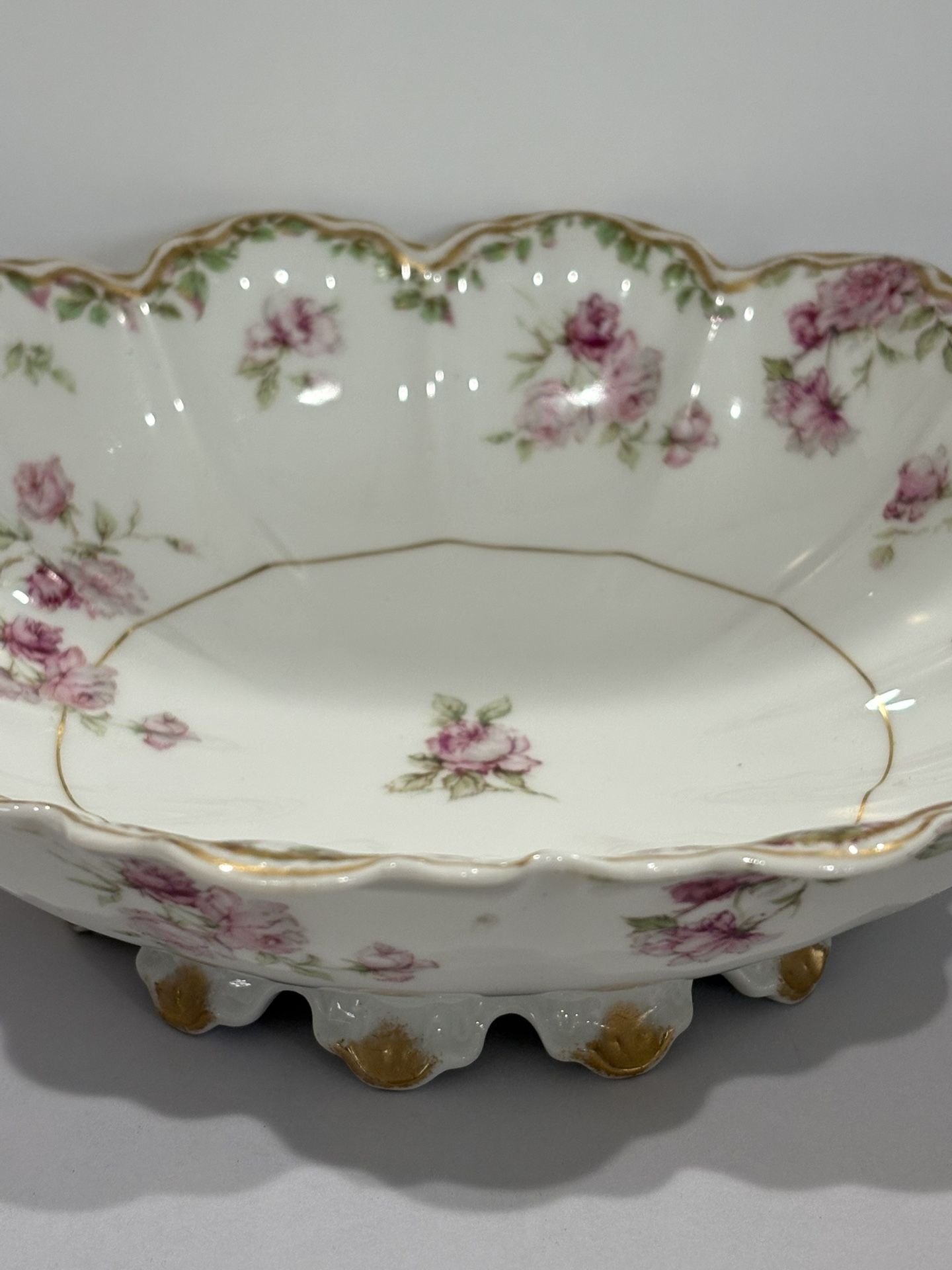 Vtg Haviland Limoges Serving Bowl