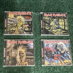 Iron Maiden Rock Cd Lot Of 4 Tested & Works Fast Shipping!