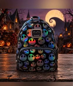 Loungefly Disney Parks Nightmare Before Christmas Mini Backpack