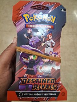 Scarlet n violet  destined rivals Pokémon packs