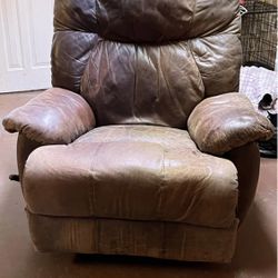 Leather Recliner 