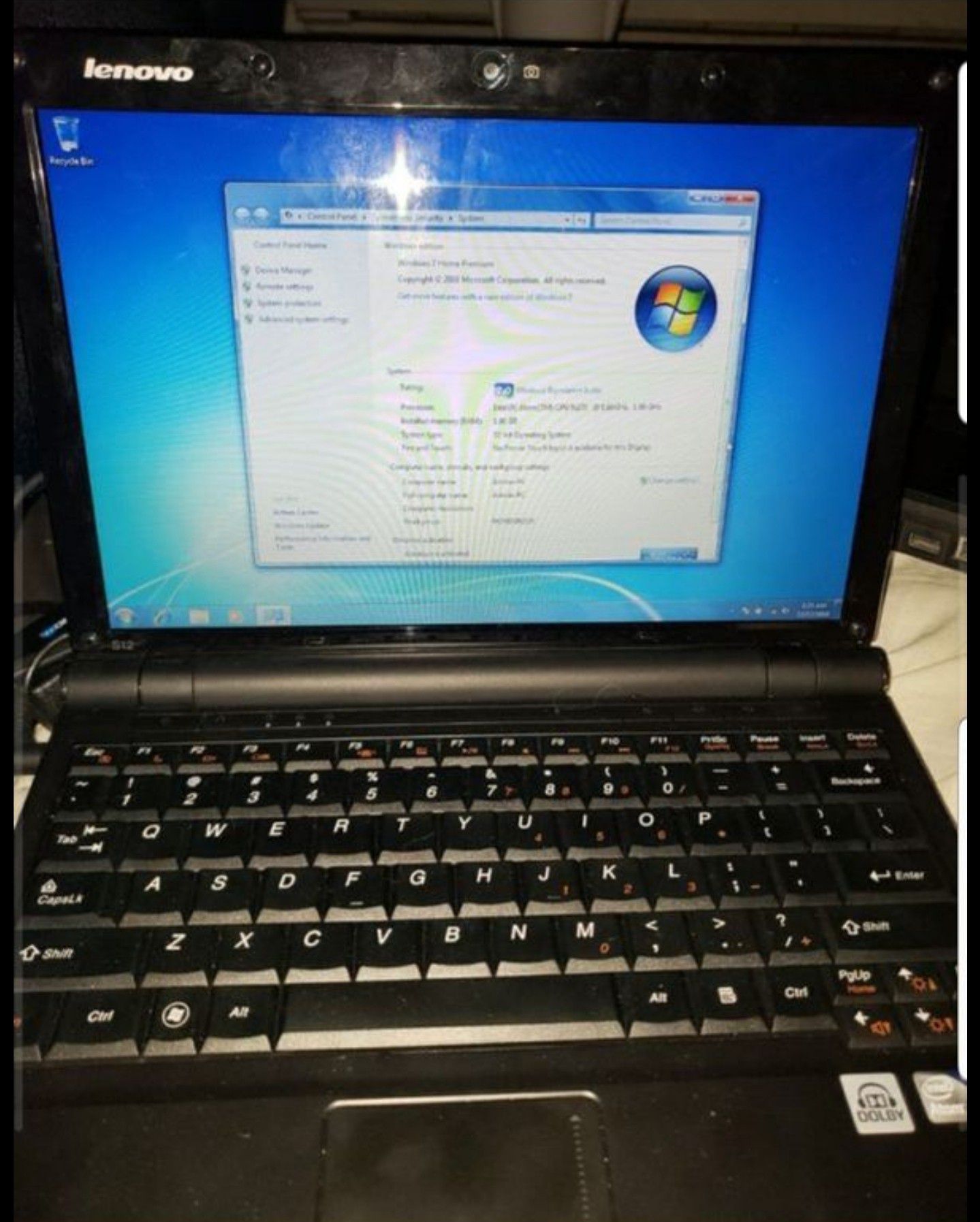 Lenovo Ideapad S12 12" Laptop PC For office and student