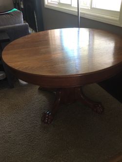 Antique oak table