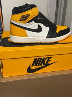 Air Jordan 1 Yellow Toe (Taxi)