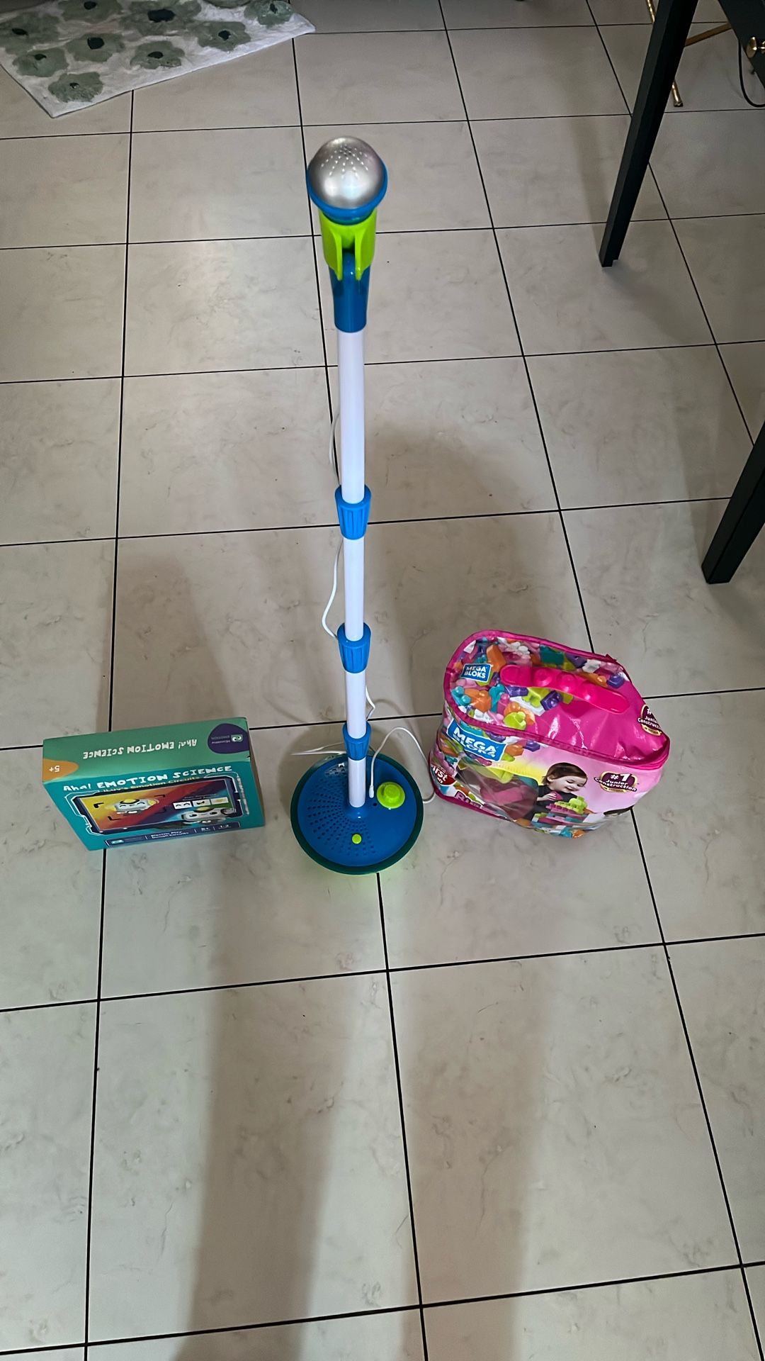 Children Toys And Crayons