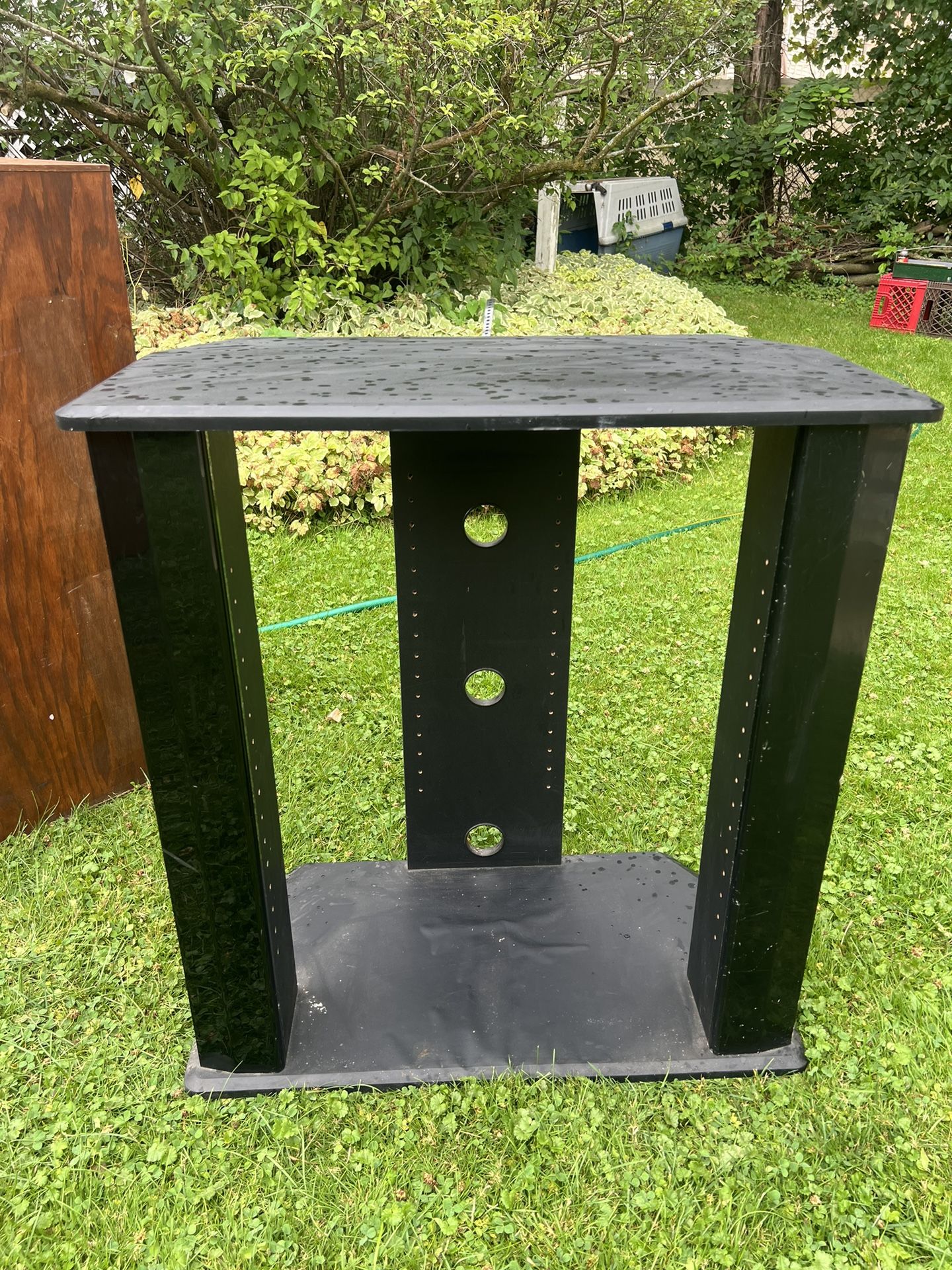 TV Stand And TV With Built In VCR