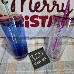 New Starbucks Tumblers (Glass)