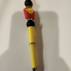 Fries Beaded Pen