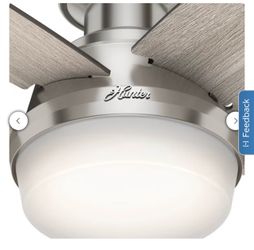 Hunter Avia Low Profile LED 48" Ceiling Fan New in Box