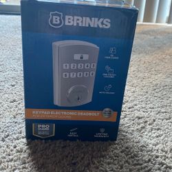 Keypad Electronic Deadbolt for exterior doors 