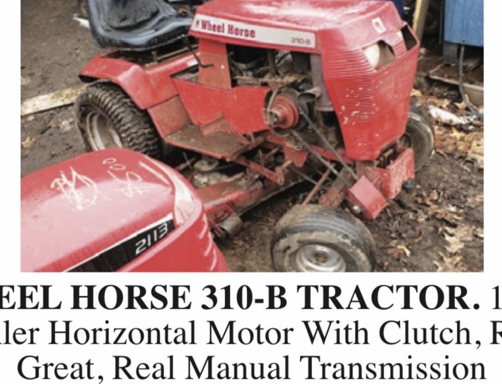 Wheel Horse 310-B TRACTOR