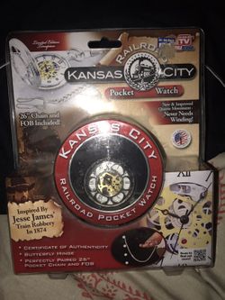 Kansas City pocket watch