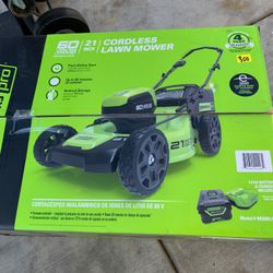 Electric Lawn Mower - Green works
