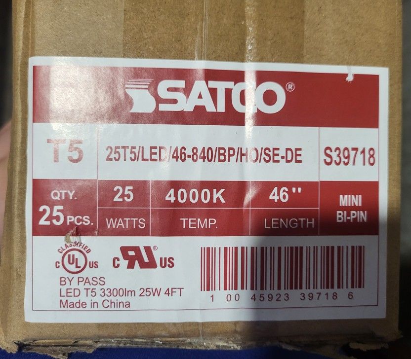 Satco T5 LED Bulbs