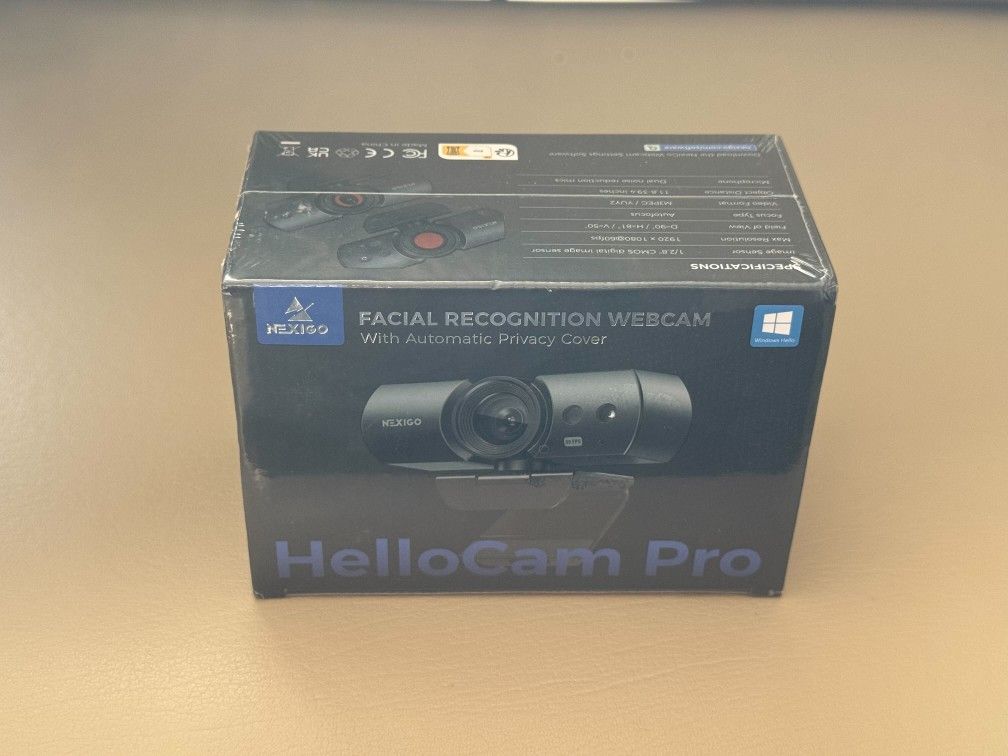 NexiGo HelloCam Pro : Facial Recognition Webcam ~ BRAND NEW!