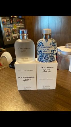 NEW Dolce & Gabbana Light Blue & Light Blue Summer Vibes Mens Fragrances