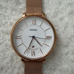 Women Fossil Watch