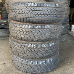 Tires Size 215/60/17 Firestone 