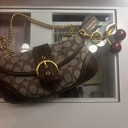 Coach SOHO Purse (not including Cherry Charm)