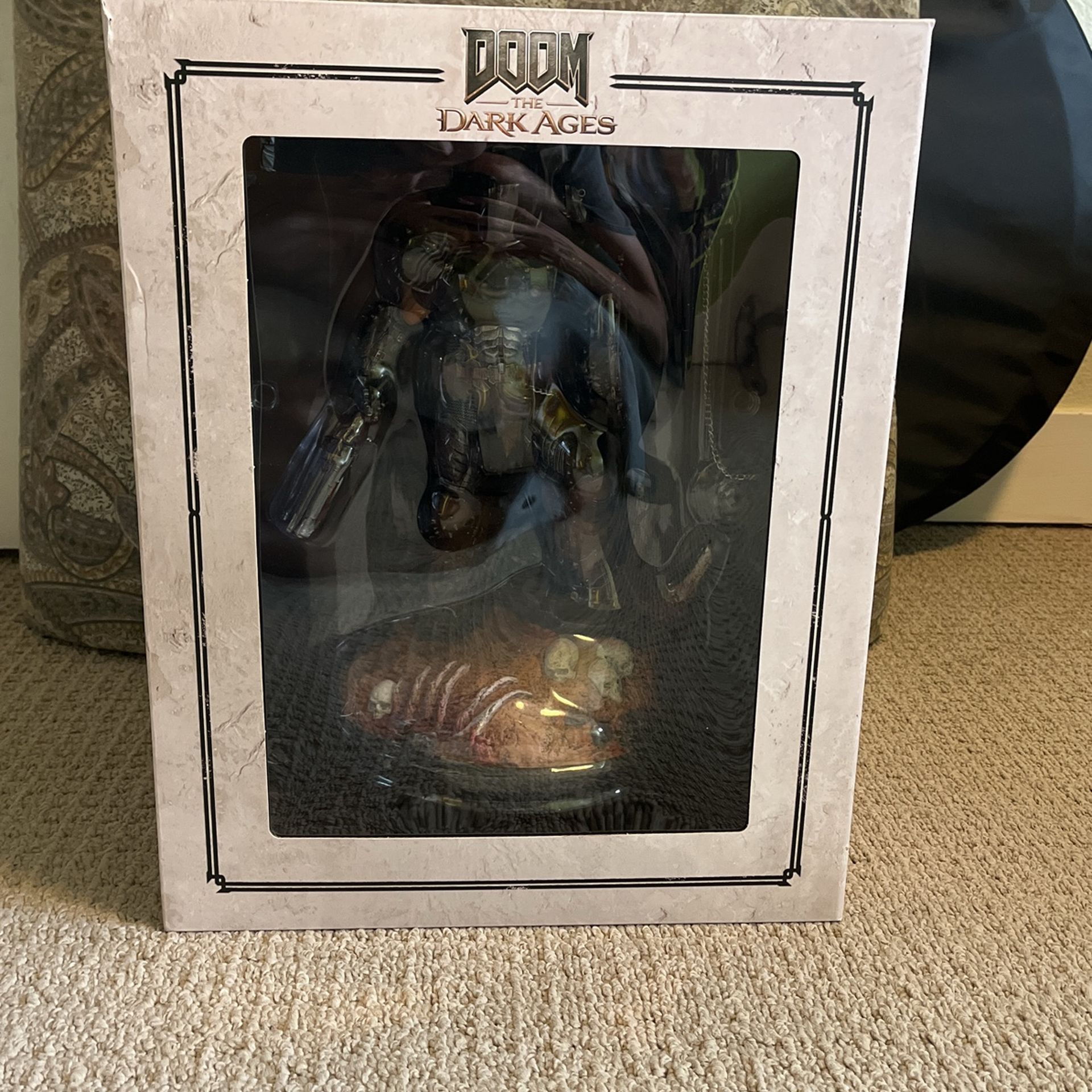 Doom Slayer statue