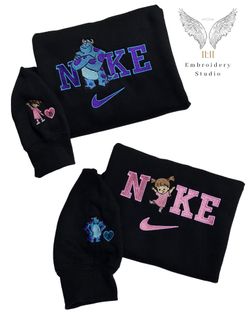 Sully And Boo Embroidered Sweaters 