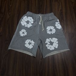 Denim Tears Shorts Grey , Medium 