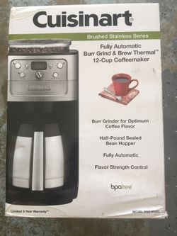 Cuisinart Brushed Stainless Series Model DGB-900BC