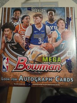 2025-26 Topps Bowman Mega Box