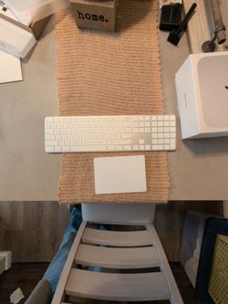 Apple magic keyboard and trac pad